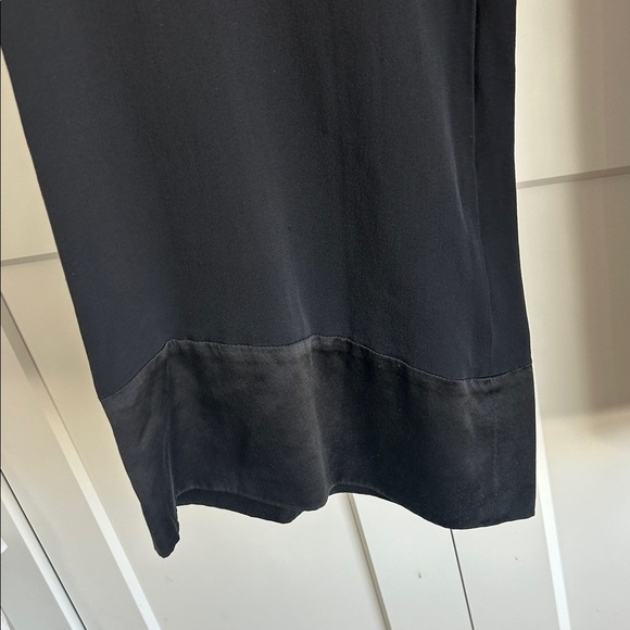 Escada Black Silk Flowy Women's Pants | 40 - Picture 2 of 6